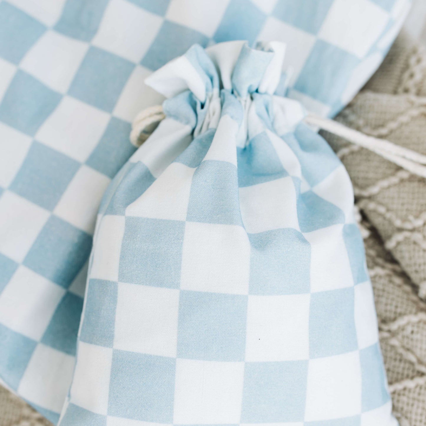 Checkered Gift Bag