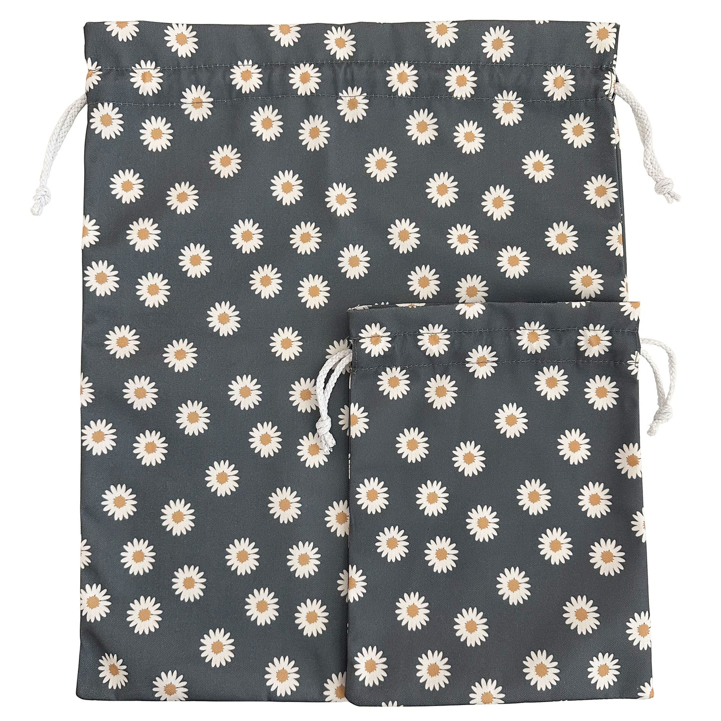 Daisy Floral Fabric Gift Bag