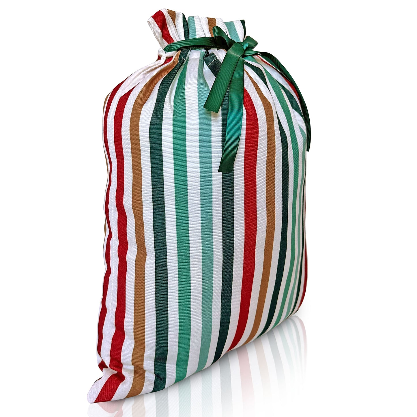 Green Stripe Gift Bag
