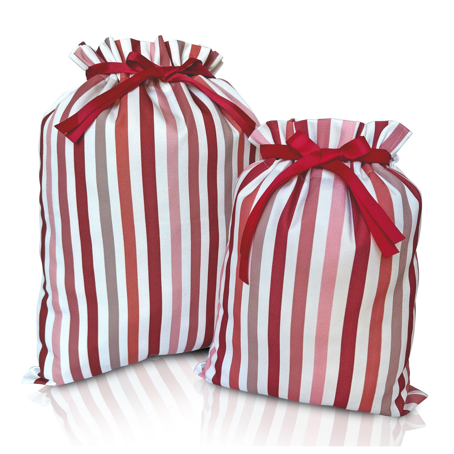 Pink Stripe Gift Bag
