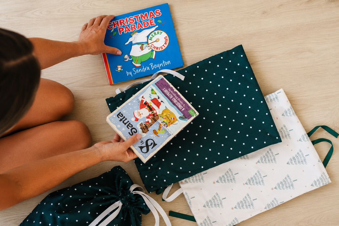 The Easiest Way to Wrap Christmas Gifts Without Wrapping Paper