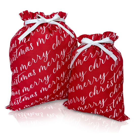 Red Merry Christmas Gift Bag