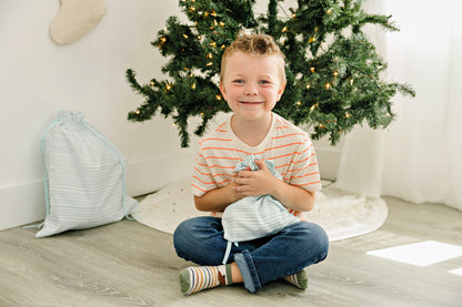 Blue Stripe Gift Bag