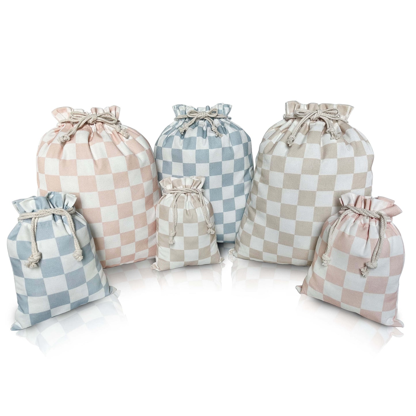 Checkered Gift Bag