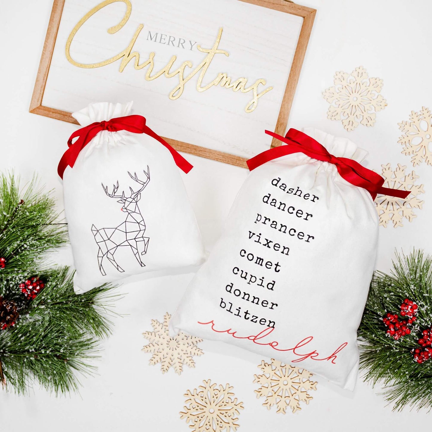 Reindeer Gift Bag