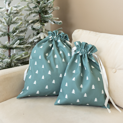 Green Trees Gift Bag