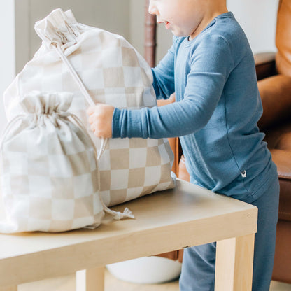 Checkered Gift Bag