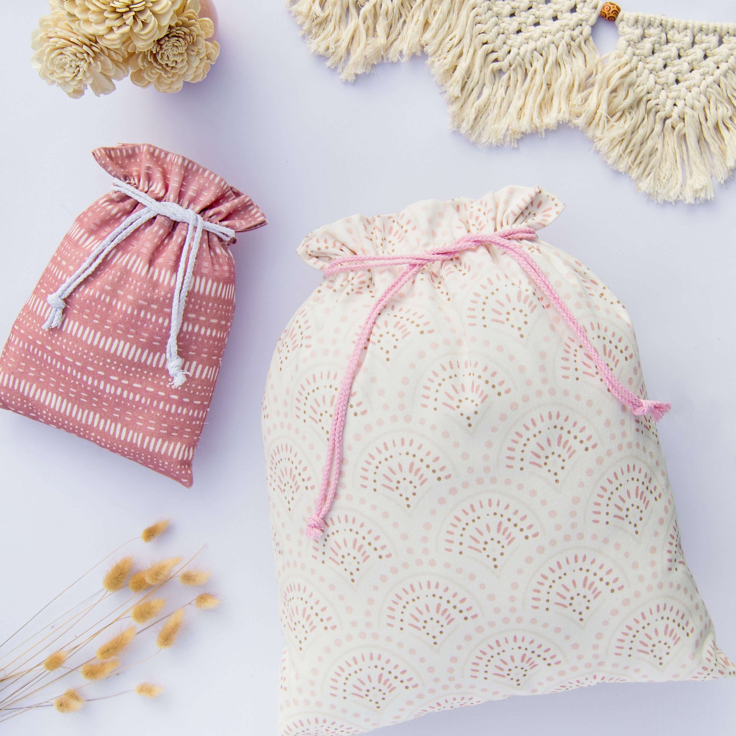 Pink Boho Gift Bag