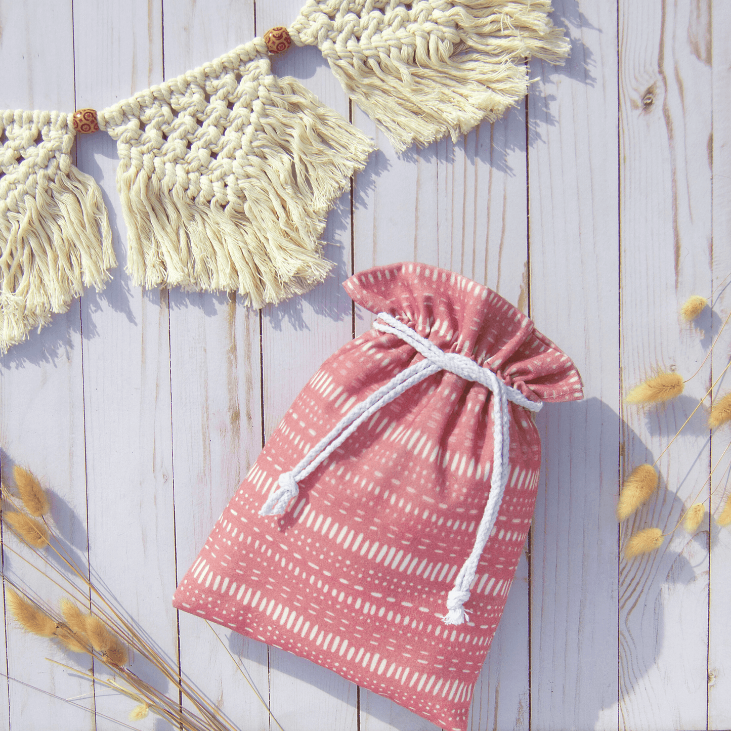 Pink Boho Gift Bag