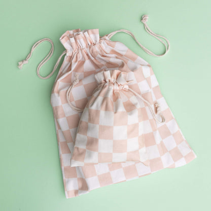 Checkered Gift Bag