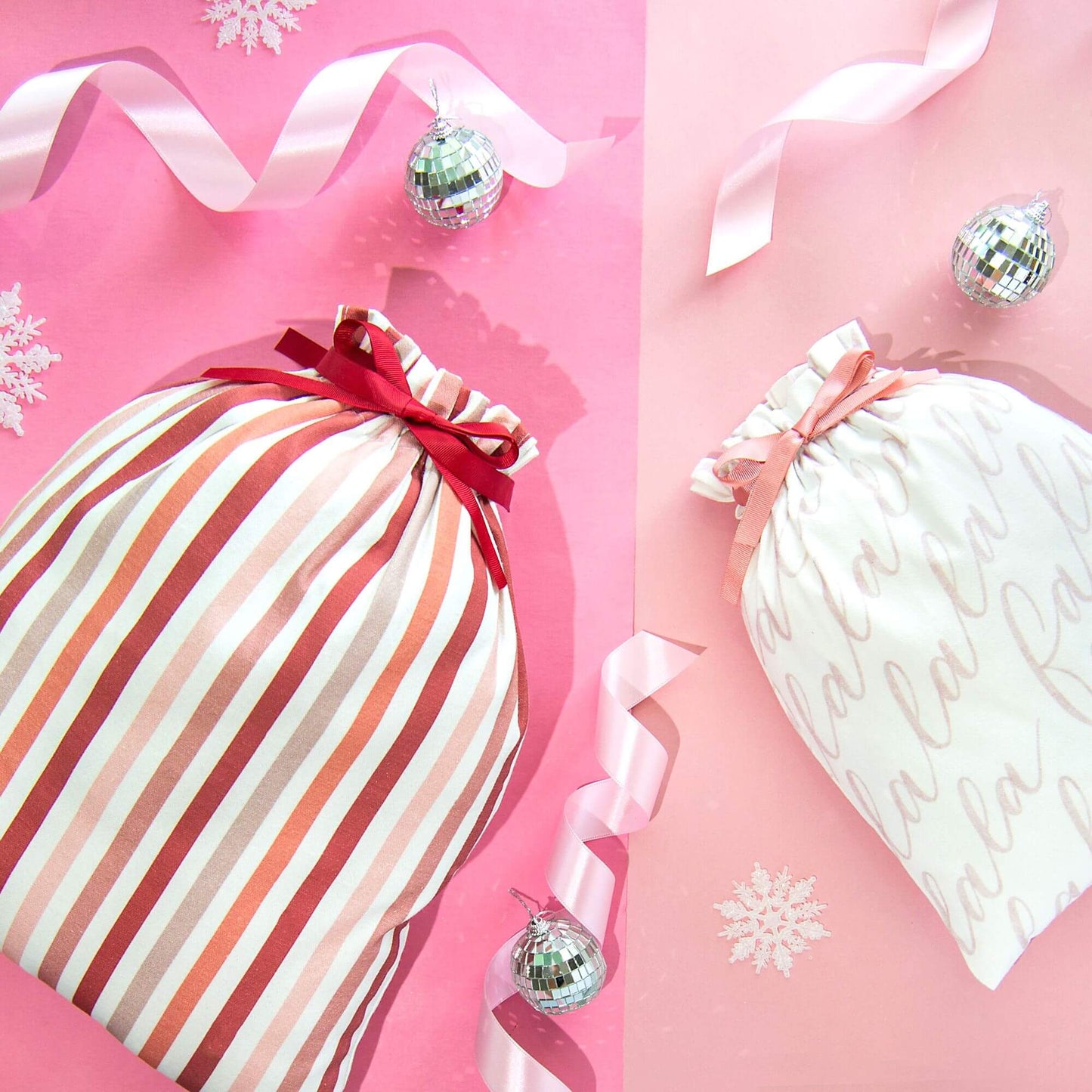 Pink Fa La La Gift Bag