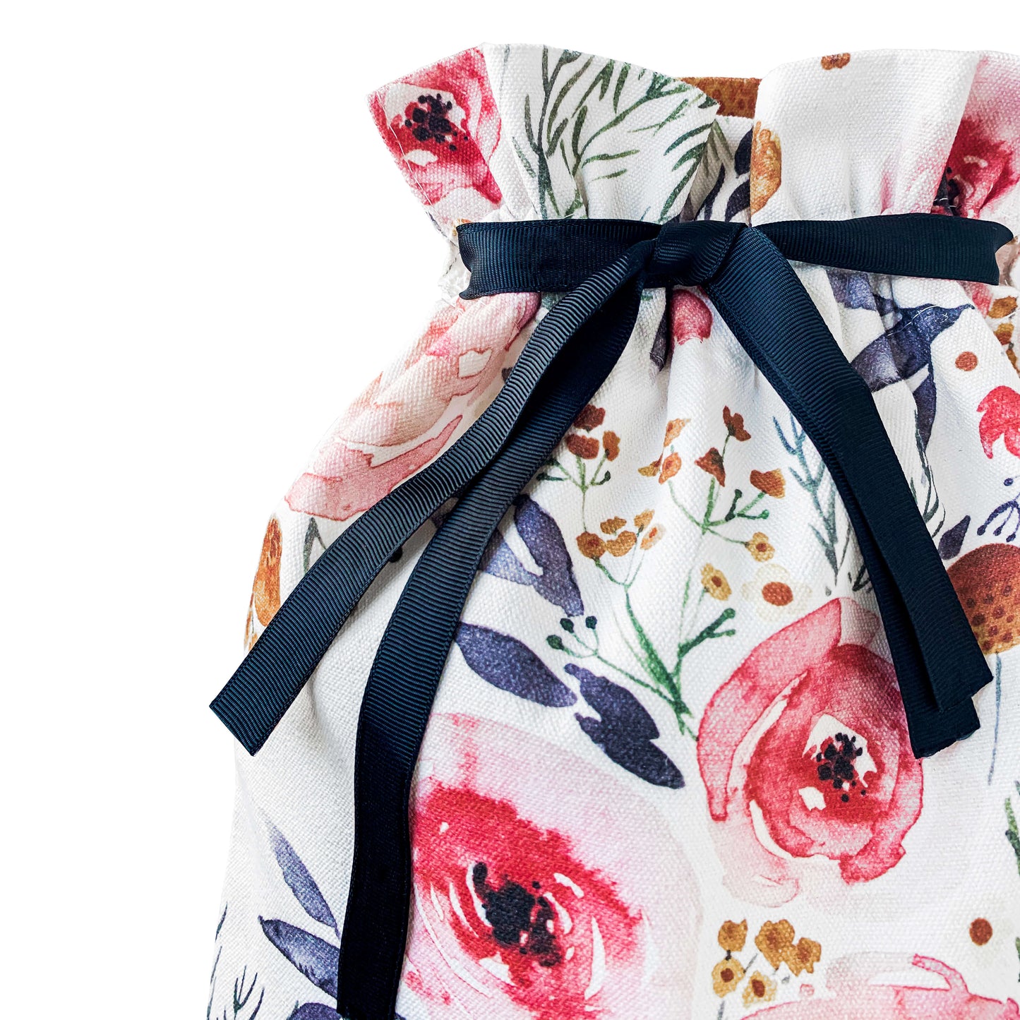 Pink Floral Gift Bag