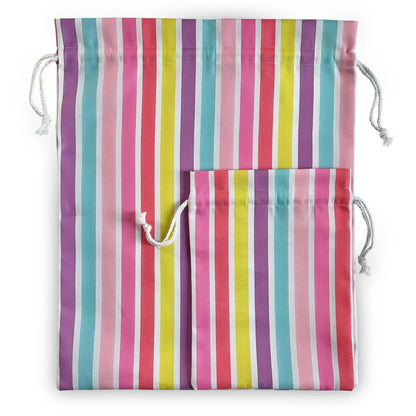 Rainbow Stripe Gift Bag