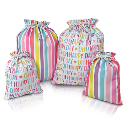 Rainbow Stripe Gift Bag