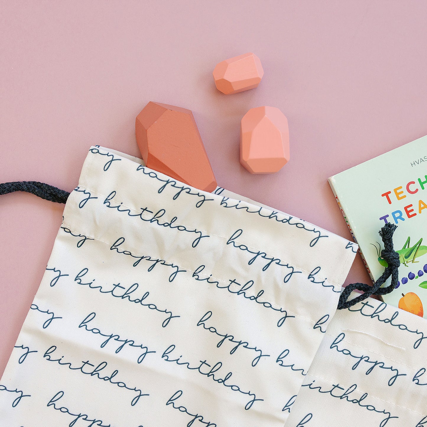 Happy Birthday Script Gift Bag