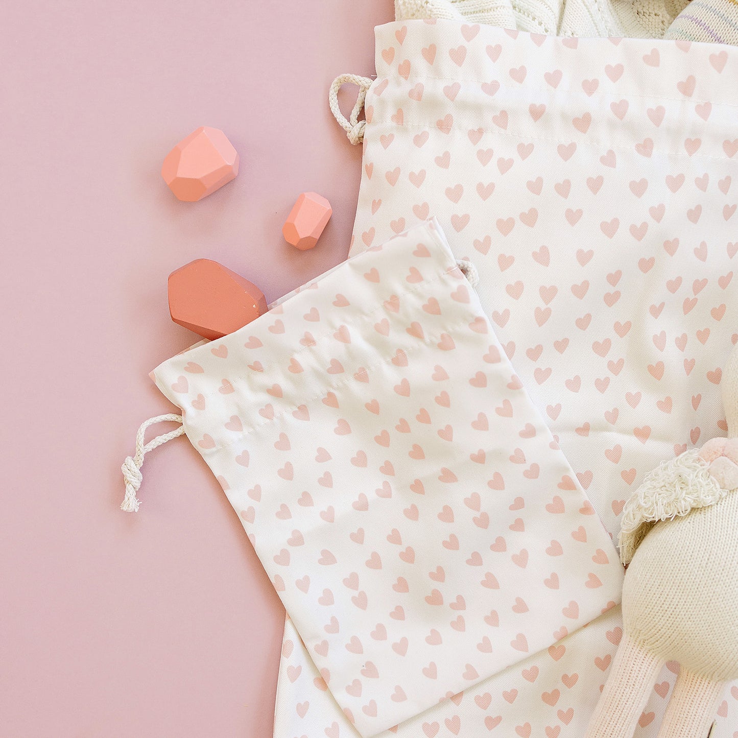 Blush Hearts Gift Bag